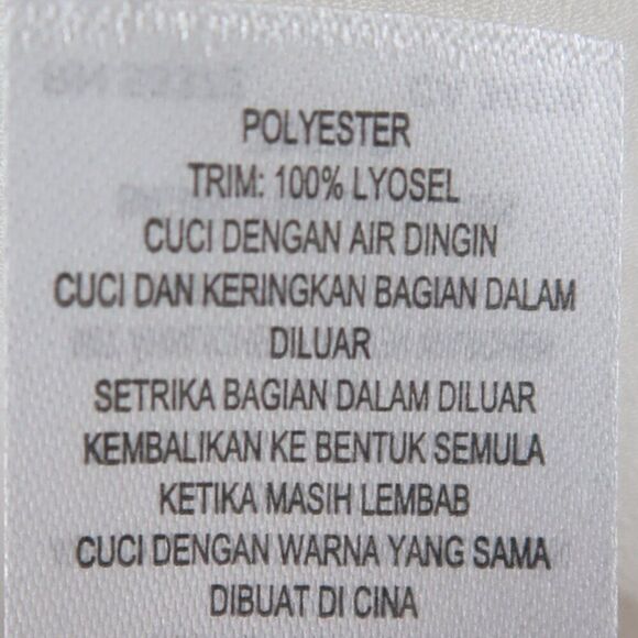 FRENCH CONNECTION WINTER WHITE LONG SLEEVE PEPLUM TOP WITH TIE DETAIL SIZE XS - Picture 3 of 10